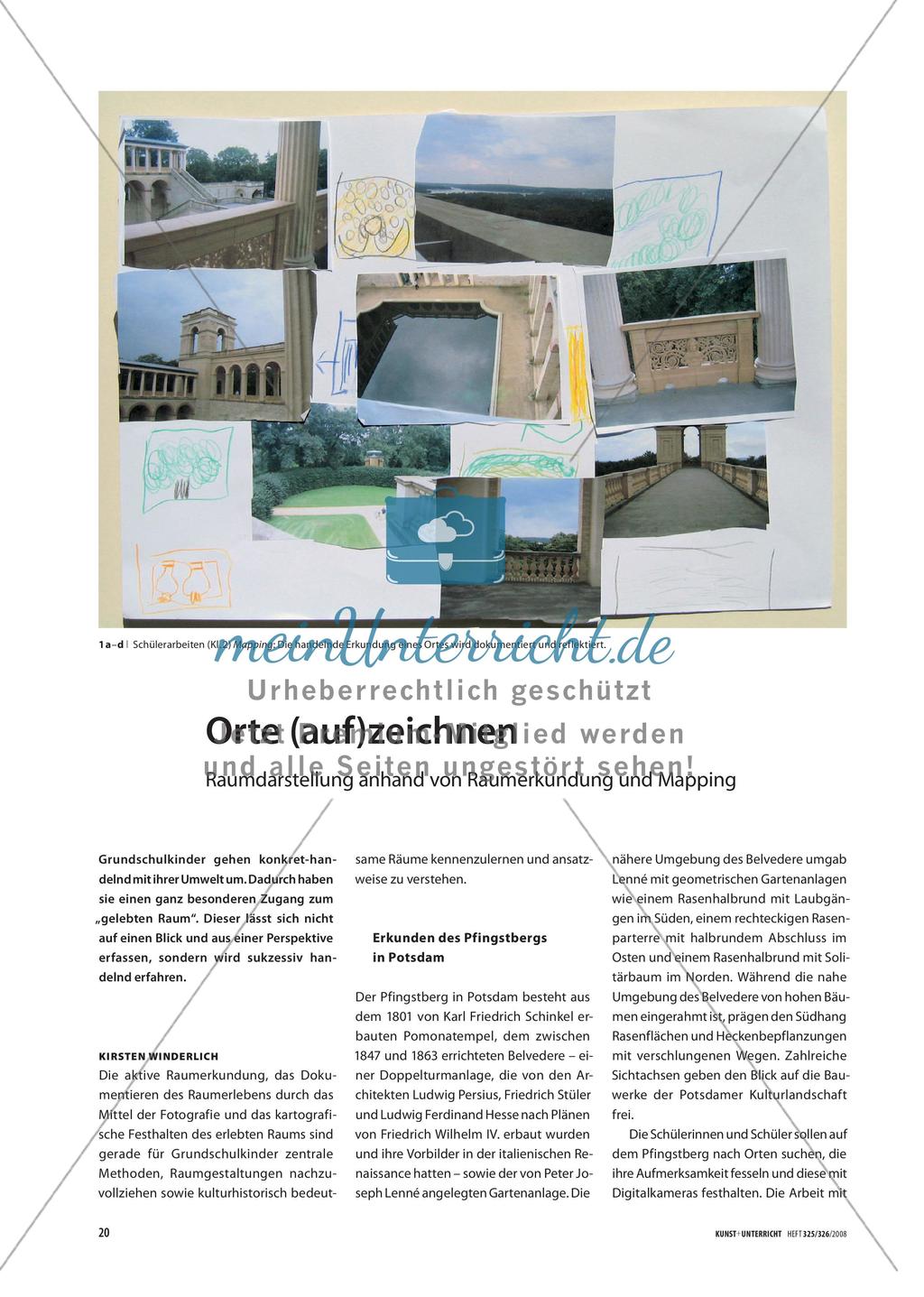 Orte (auf)zeichnen - Raumdarstellung anhand von Raumerkundung und Mapping Preview 1