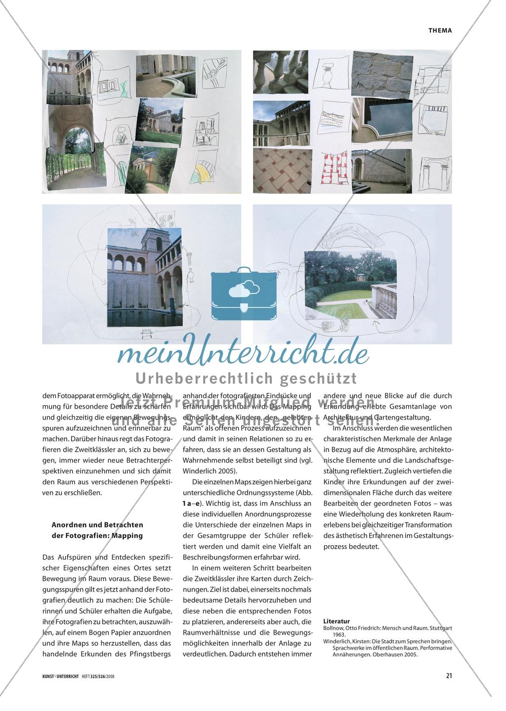Orte (auf)zeichnen - Raumdarstellung anhand von Raumerkundung und Mapping Preview 2