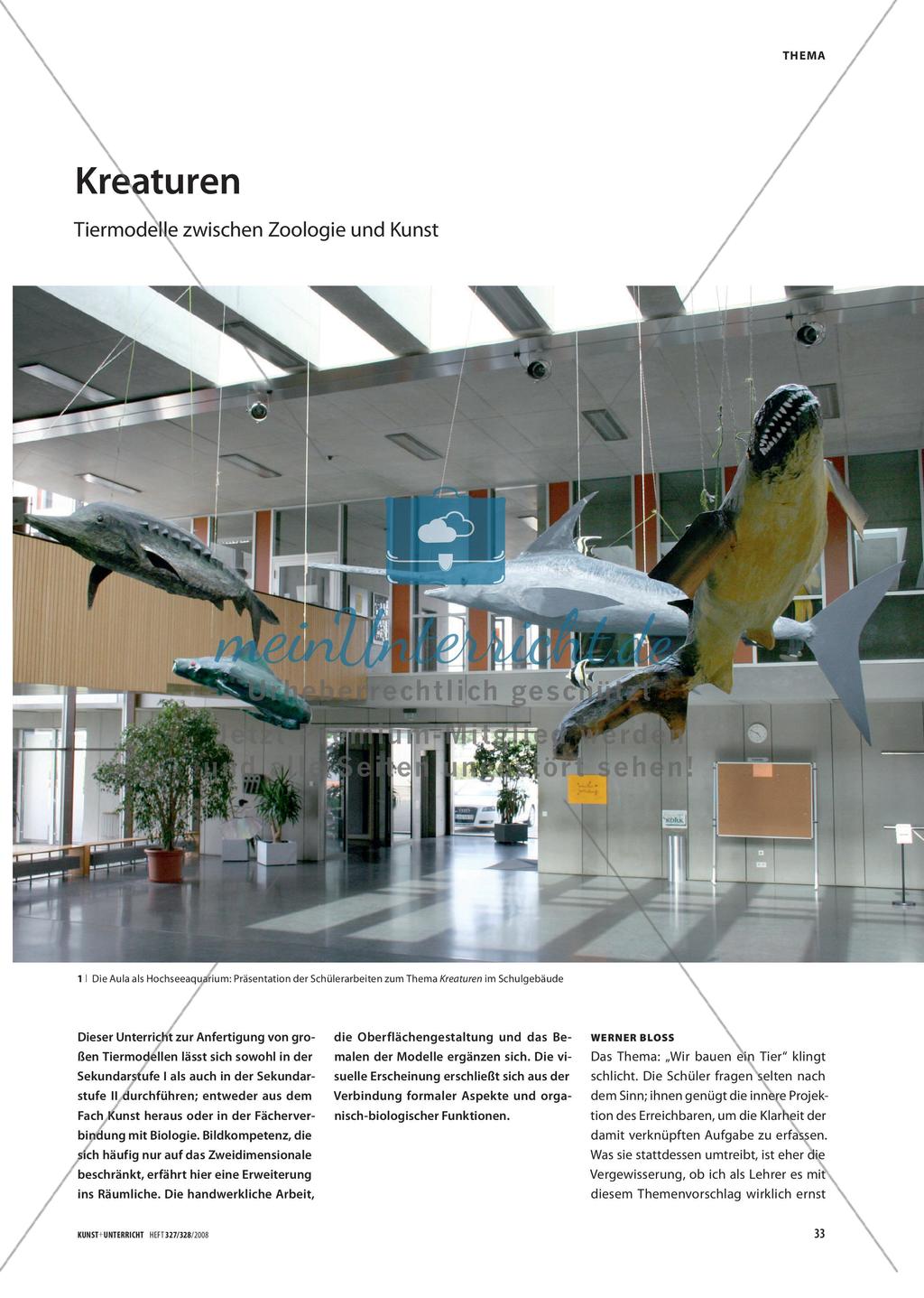Kreaturen - Tiermodelle zwischen Zoologie und Kunst Preview 1