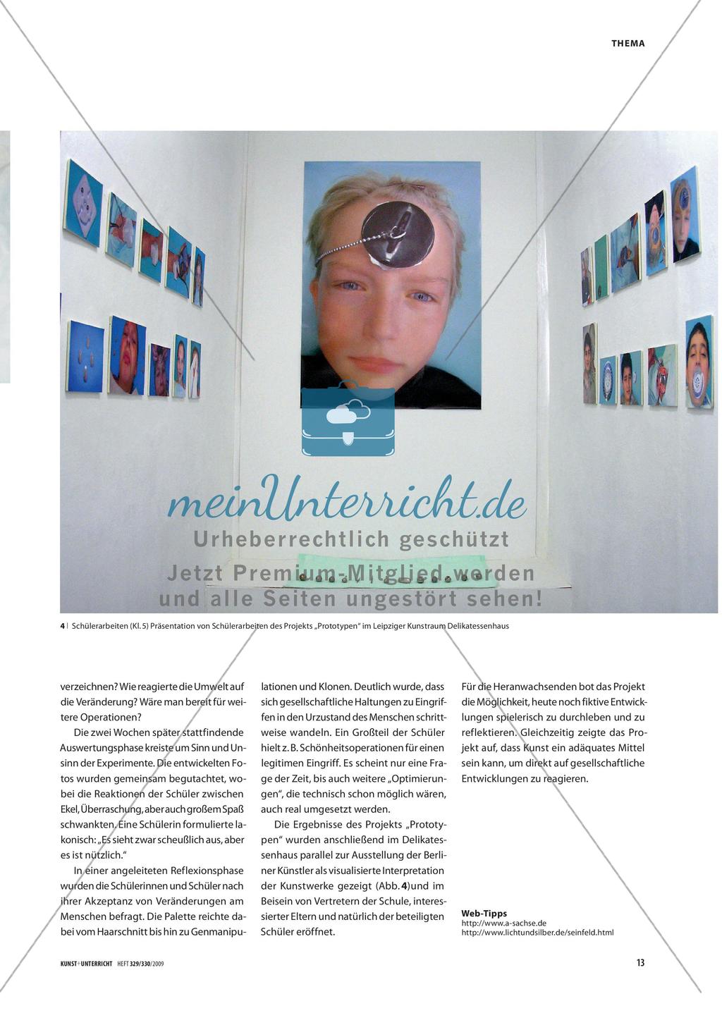 Prototypen - ein Kunstvermittlungsprojekt in einer 5. Klasse Preview 3