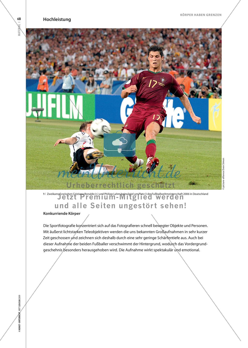 Materialteil: Aspekte zu Körperdarstellungen und -inszenierungen Preview 21