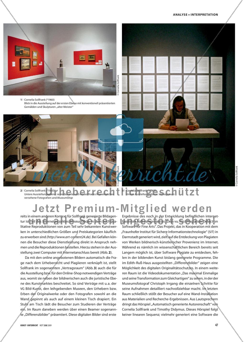 Im Netz der Cornelia Sollfrank - Zum Beispiel: Die Ausstellung „Originale und andere Fälschungen“ Preview 2