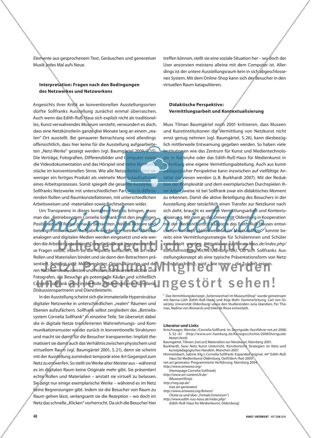 Im Netz der Cornelia Sollfrank - Zum Beispiel: Die Ausstellung „Originale und andere Fälschungen“ Preview 3