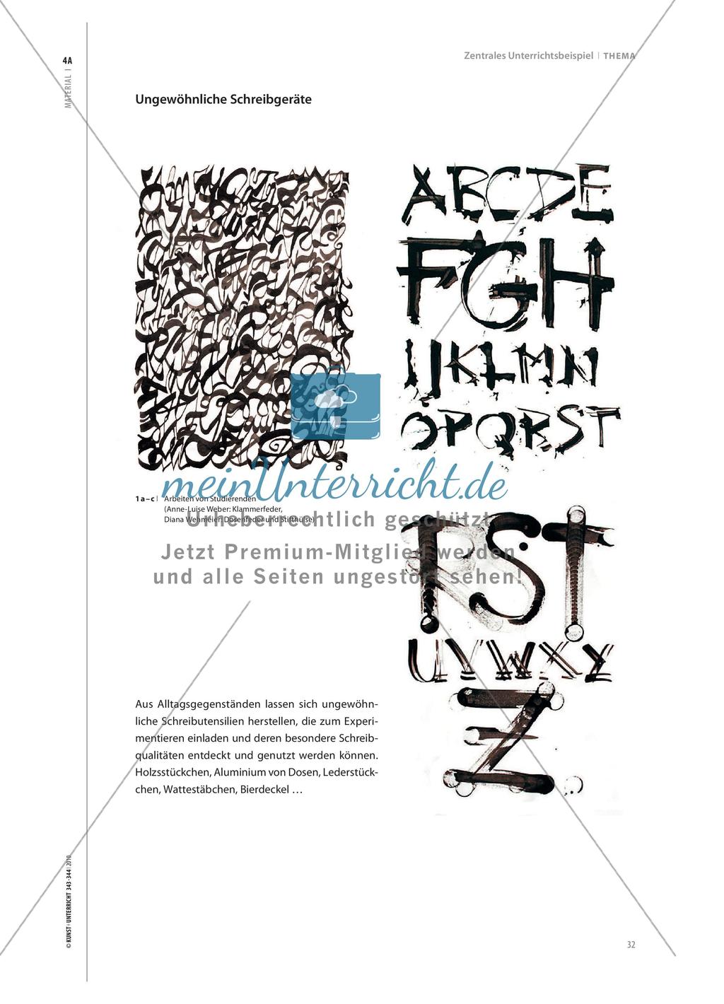Wanted! - Schrift und Plakatgestaltung in der Grundschule Preview 12
