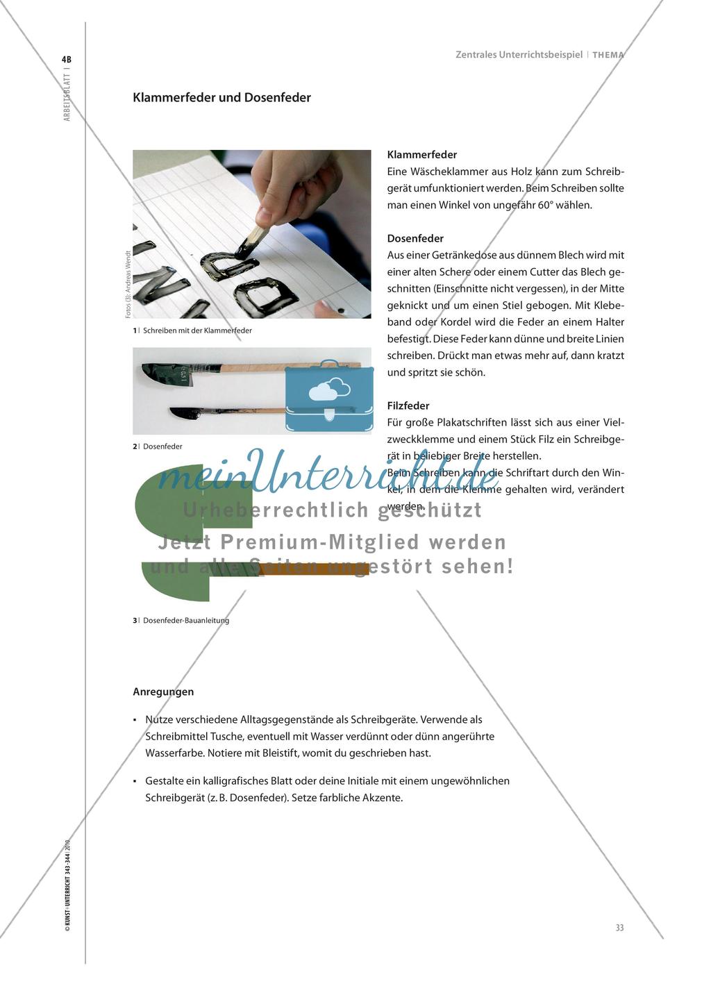 Wanted! - Schrift und Plakatgestaltung in der Grundschule Preview 13