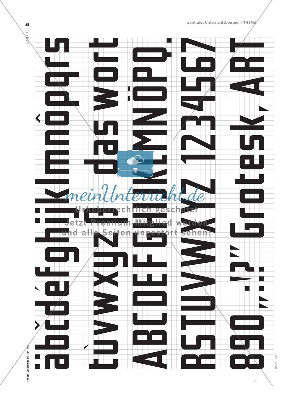 Wanted! - Schrift und Plakatgestaltung in der Grundschule Preview 15