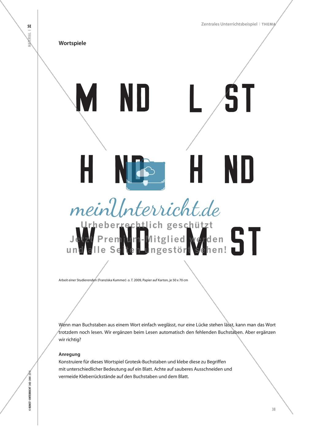 Wanted! - Schrift und Plakatgestaltung in der Grundschule Preview 18