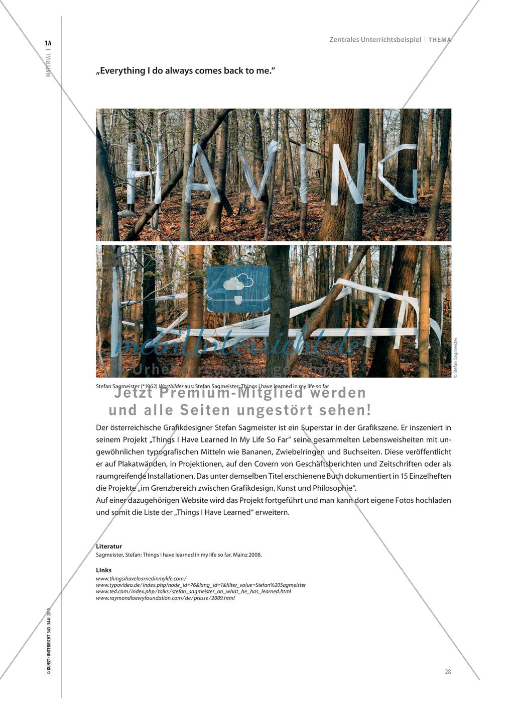 Wanted! - Schrift und Plakatgestaltung in der Grundschule Preview 8