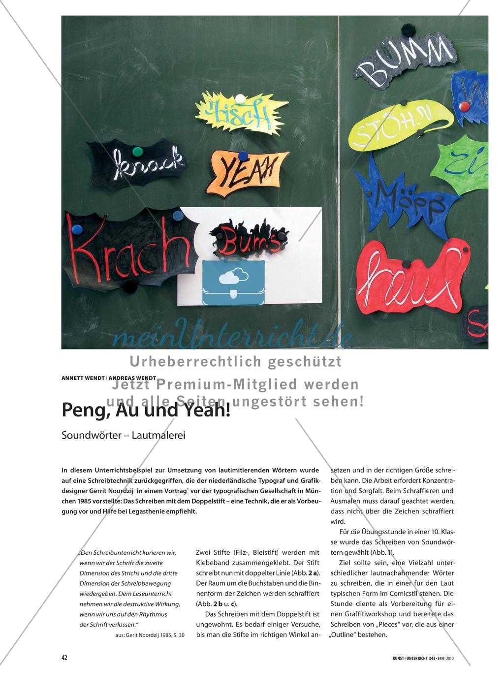 Peng, Au und Yeah!: Soundwörter – Lautmalerei Preview 1