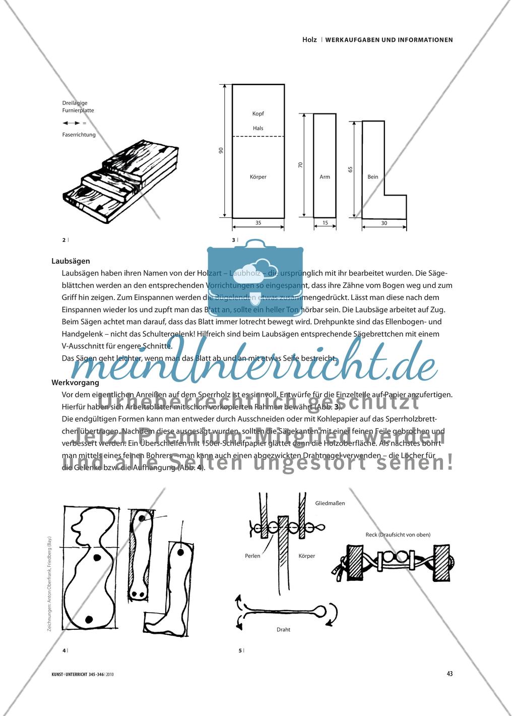 Laubsägearbeit: Reckturner Preview 2