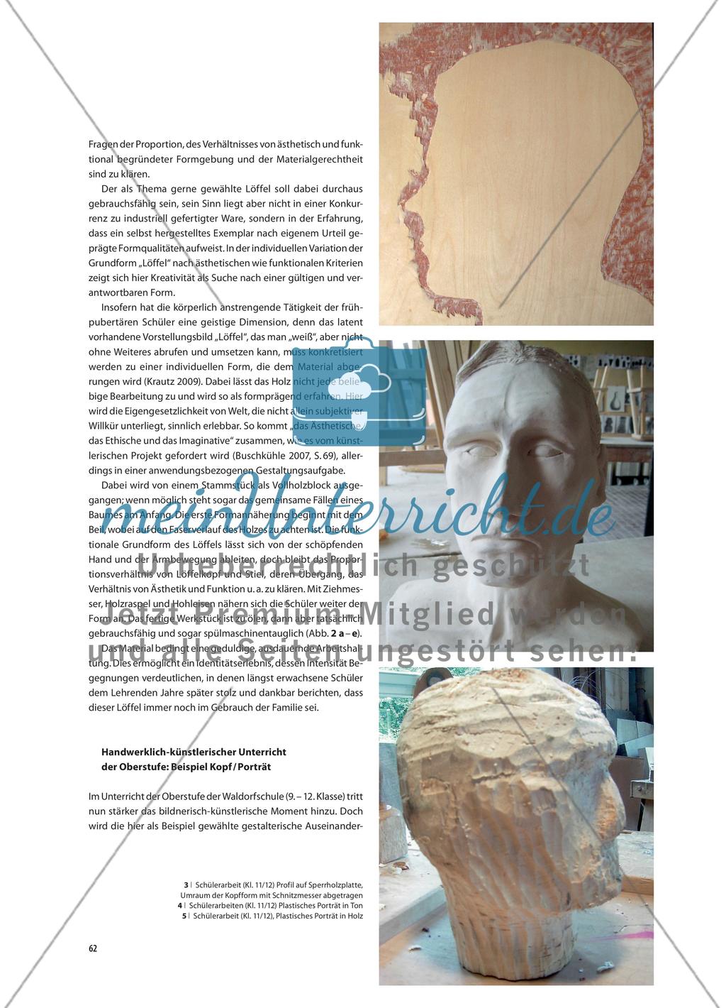 Mit der Hand Kopf und Herz bilden - Impulse aus dem Werkunterricht der Waldorfschule Preview 3