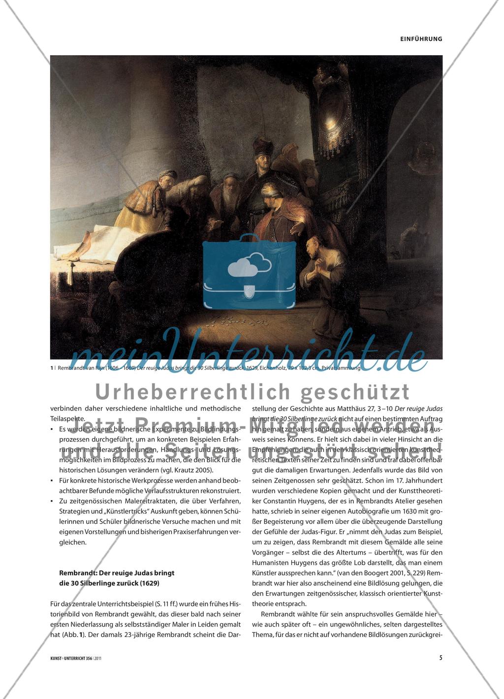(Historische) Bildfindungsprozesse - ein Thema im Kunstunterricht? Preview 2