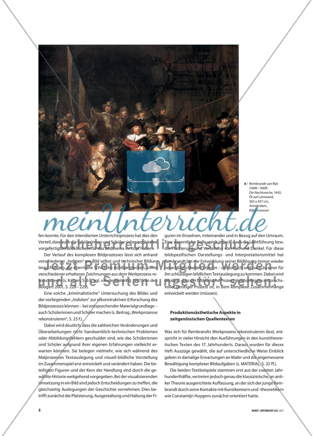 (Historische) Bildfindungsprozesse - ein Thema im Kunstunterricht? Preview 5