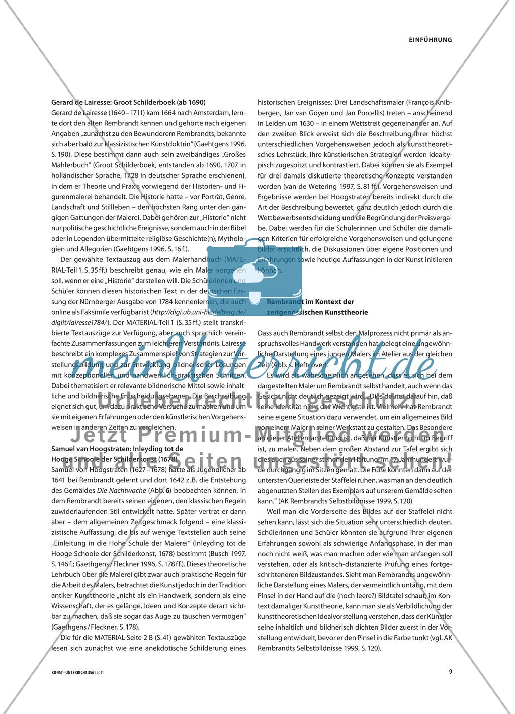(Historische) Bildfindungsprozesse - ein Thema im Kunstunterricht? Preview 6