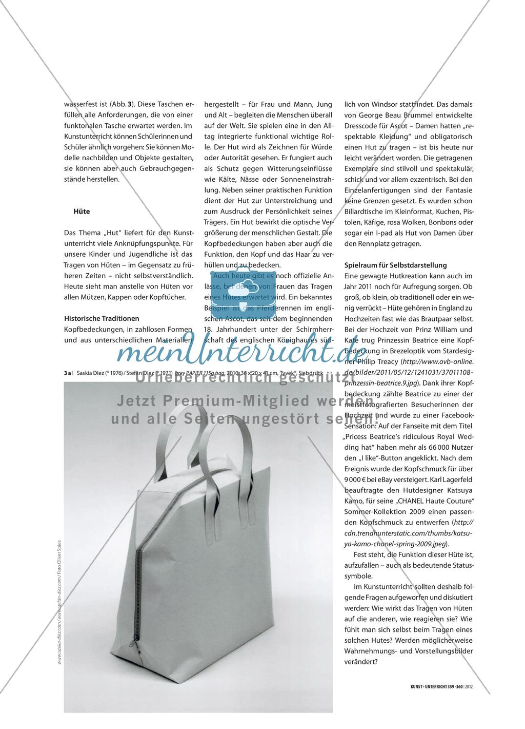 Schuhe, Taschen, Hüte … - Accessoires aus Papier Preview 3