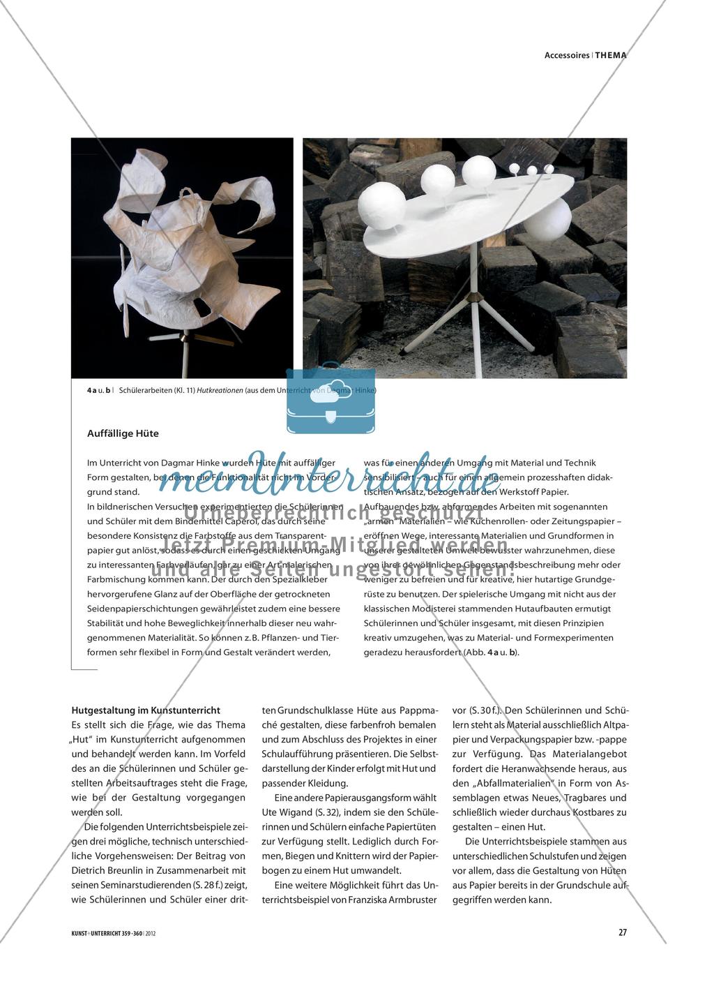 Schuhe, Taschen, Hüte … - Accessoires aus Papier Preview 4