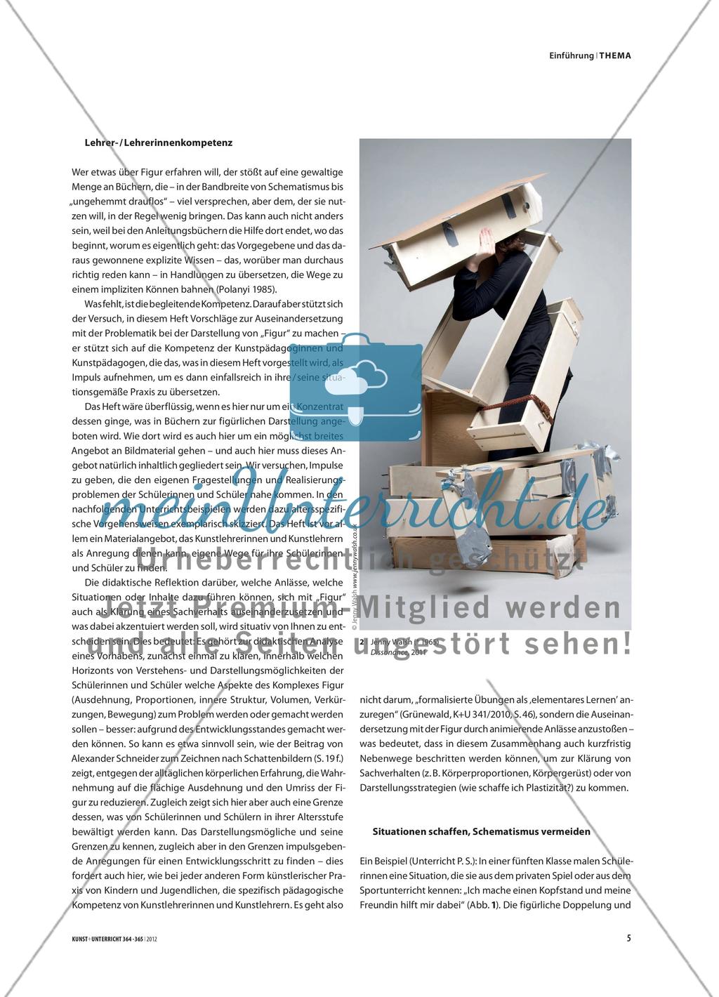 Figürliche Darstellung - Didaktische Überlegungen und Vorschläge Preview 2