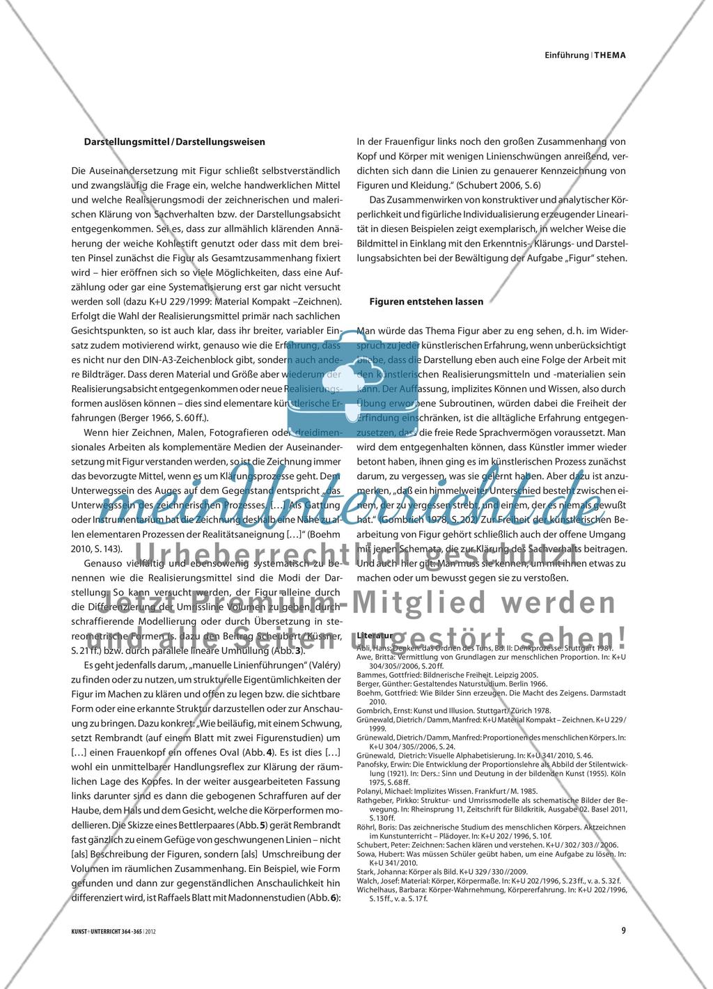 Figürliche Darstellung - Didaktische Überlegungen und Vorschläge Preview 6