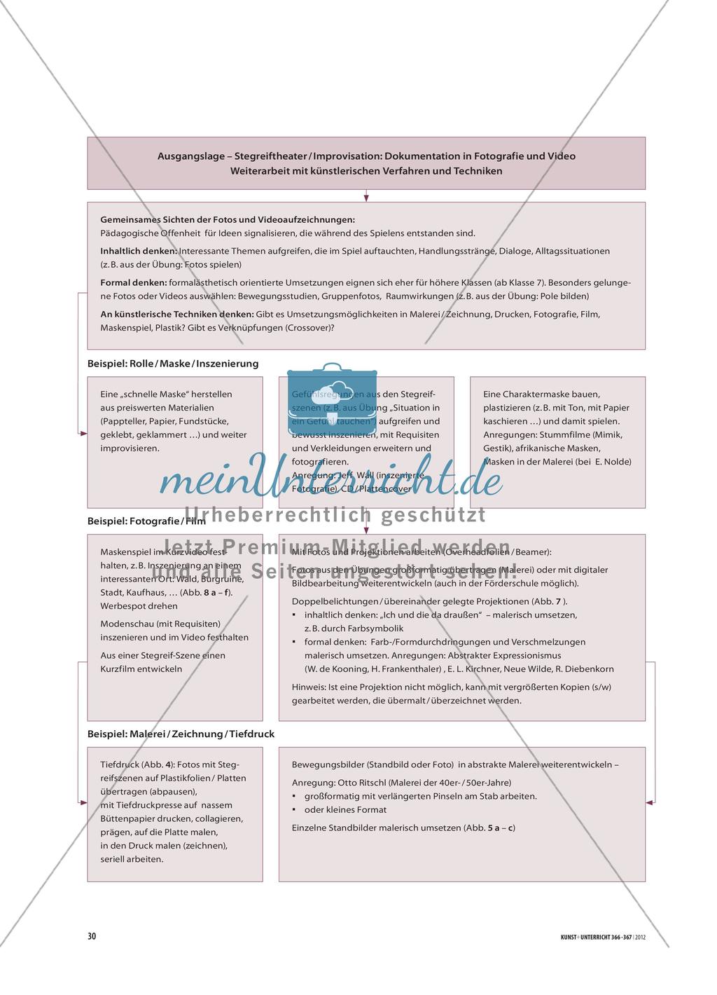 Aus dem Stegreif - Spielszenen als visueller Fundus Preview 9
