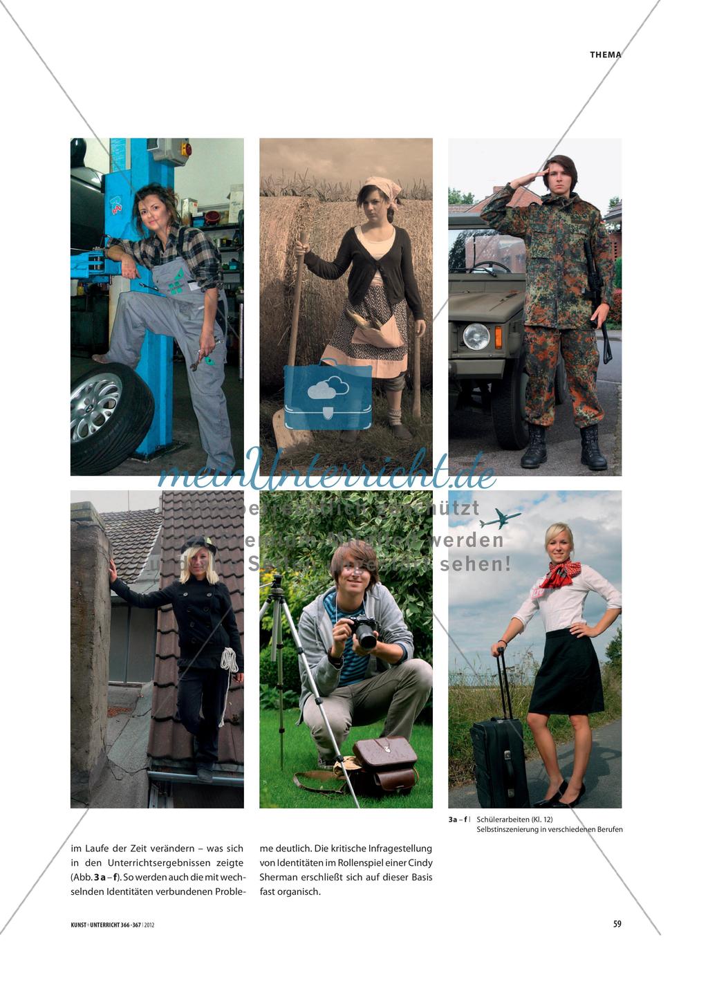 „Me, myself and I“ - Inszenierte Fotografie als Suche nach einem eigenen Standort Preview 2