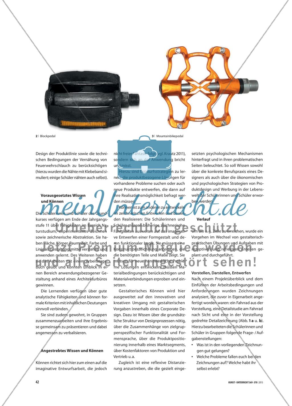 Zur Sache kommen - Design im Kontext des Themas „Fahrrad“ in der Jahrgangsstufe 11 Preview 3
