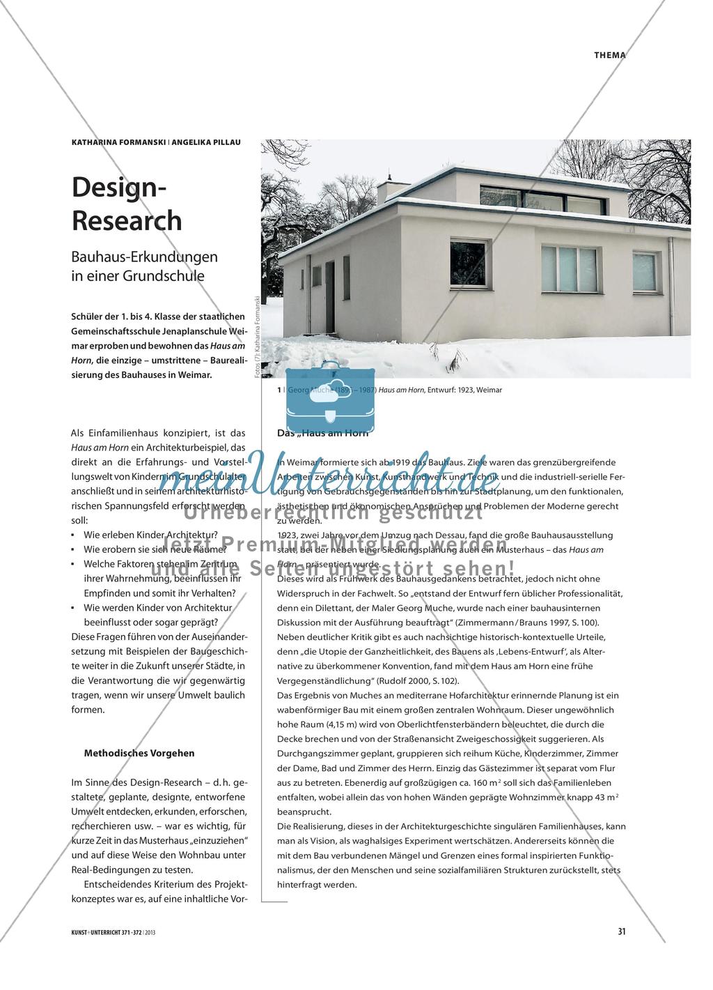 Design-Research - Bauhaus-Erkundungen in einer Grundschule Preview 1