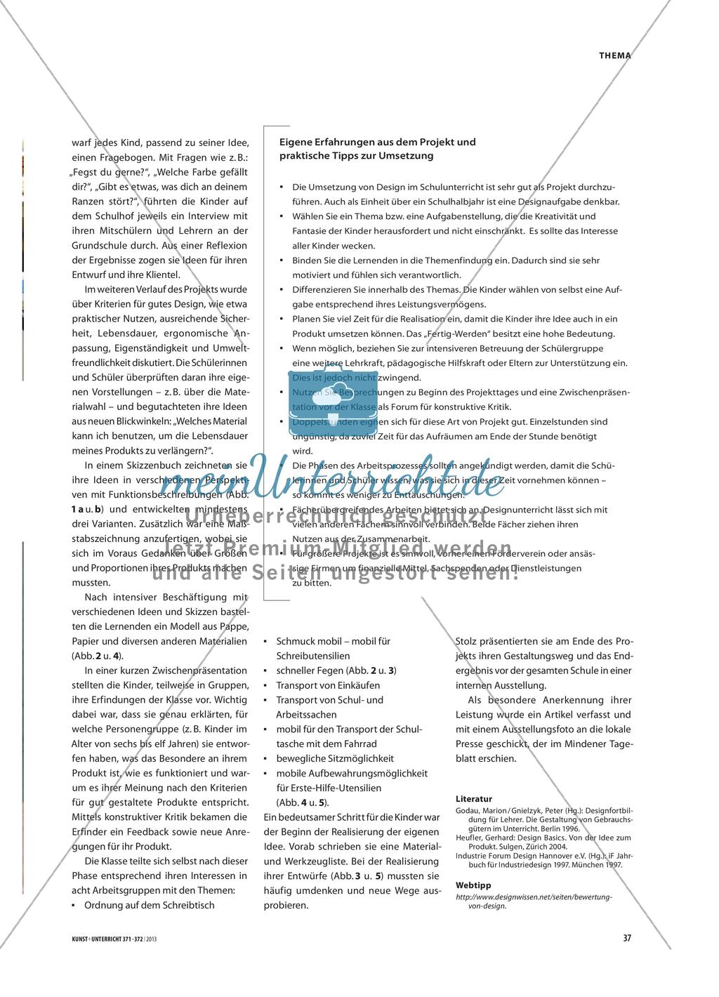 Erfinder(kl)asse – unser Design macht mobil: Von der Idee zum fertigen Produkt Preview 3