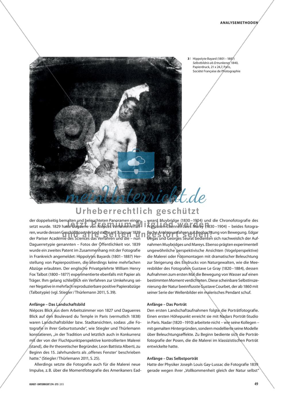 Foto – Fotografiegeschichte und -genres: Analyse- und Interpretationsmodelle im Großraum Kunst Preview 3