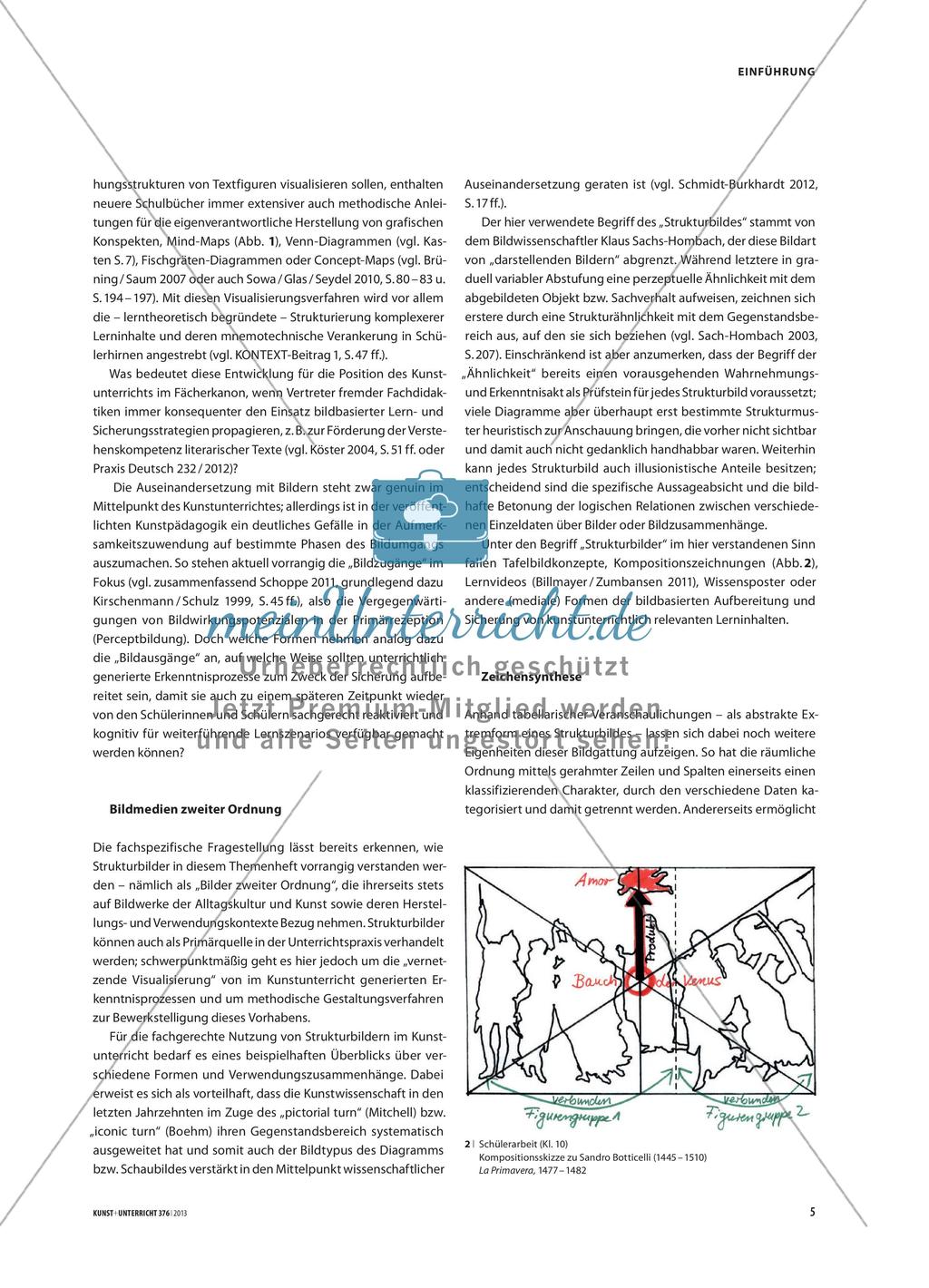 Strukturbilder - Erkenntnismittel im Kunstunterricht Preview 2