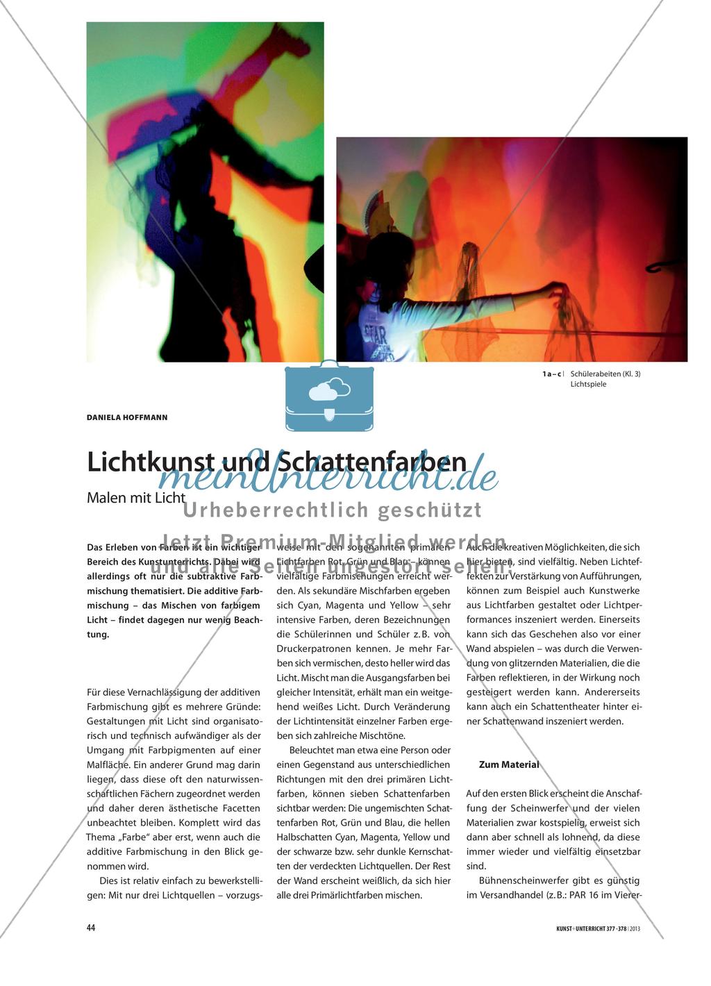 Lichtkunst im Schattenbild: Malen mit Licht Preview 1