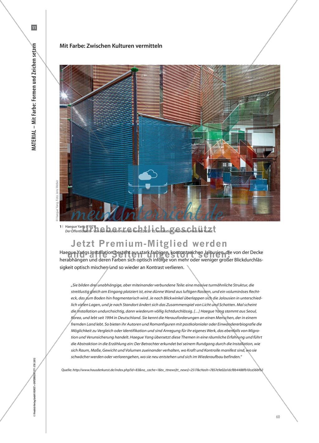Material-Teil: Formgebung und Wirkung von Farbe in der bildenden Kunst Preview 15