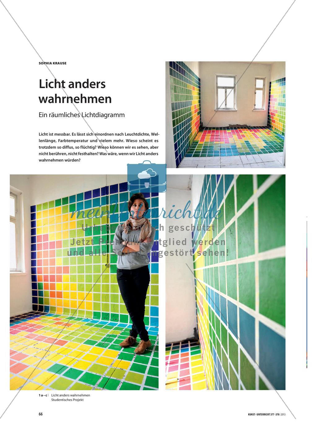 Messung von Licht: Ein räumliches Lichtdiagramm Preview 1