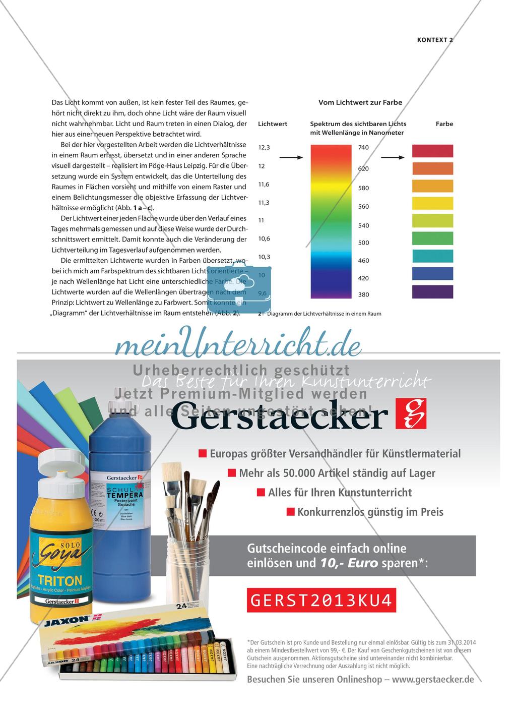 Messung von Licht: Ein räumliches Lichtdiagramm Preview 2