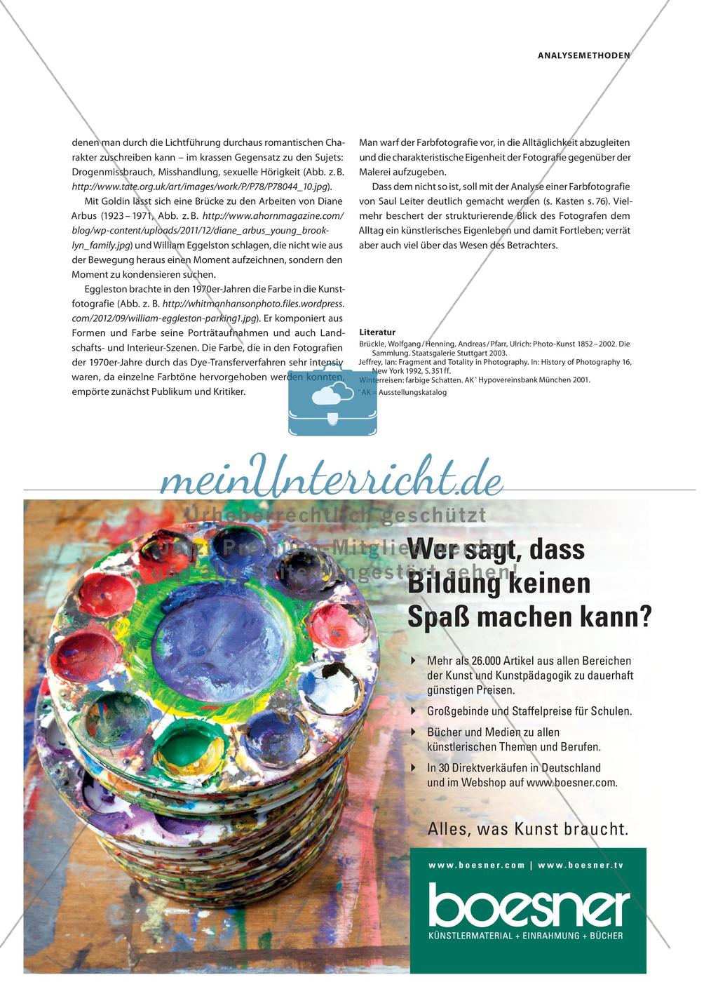 Fotoanalyse- und Interpretation in der Kunst Preview 4