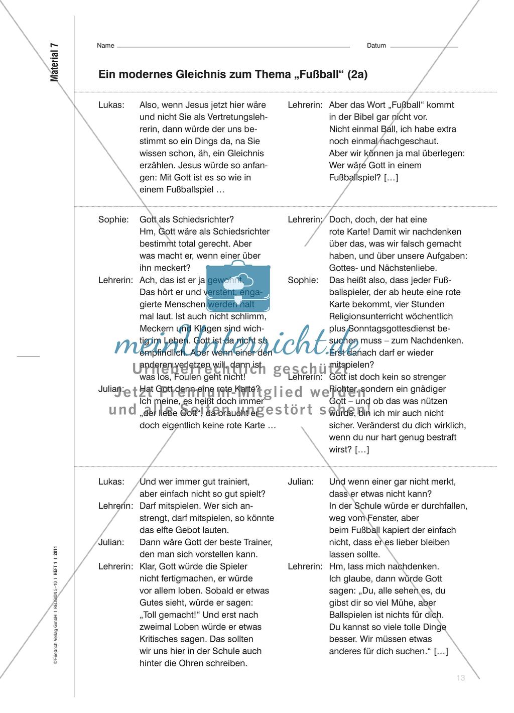 … von Gott reden?! - Moderne Bilder für Gott finden und für einen Schulgottesdienst gestalten Preview 6
