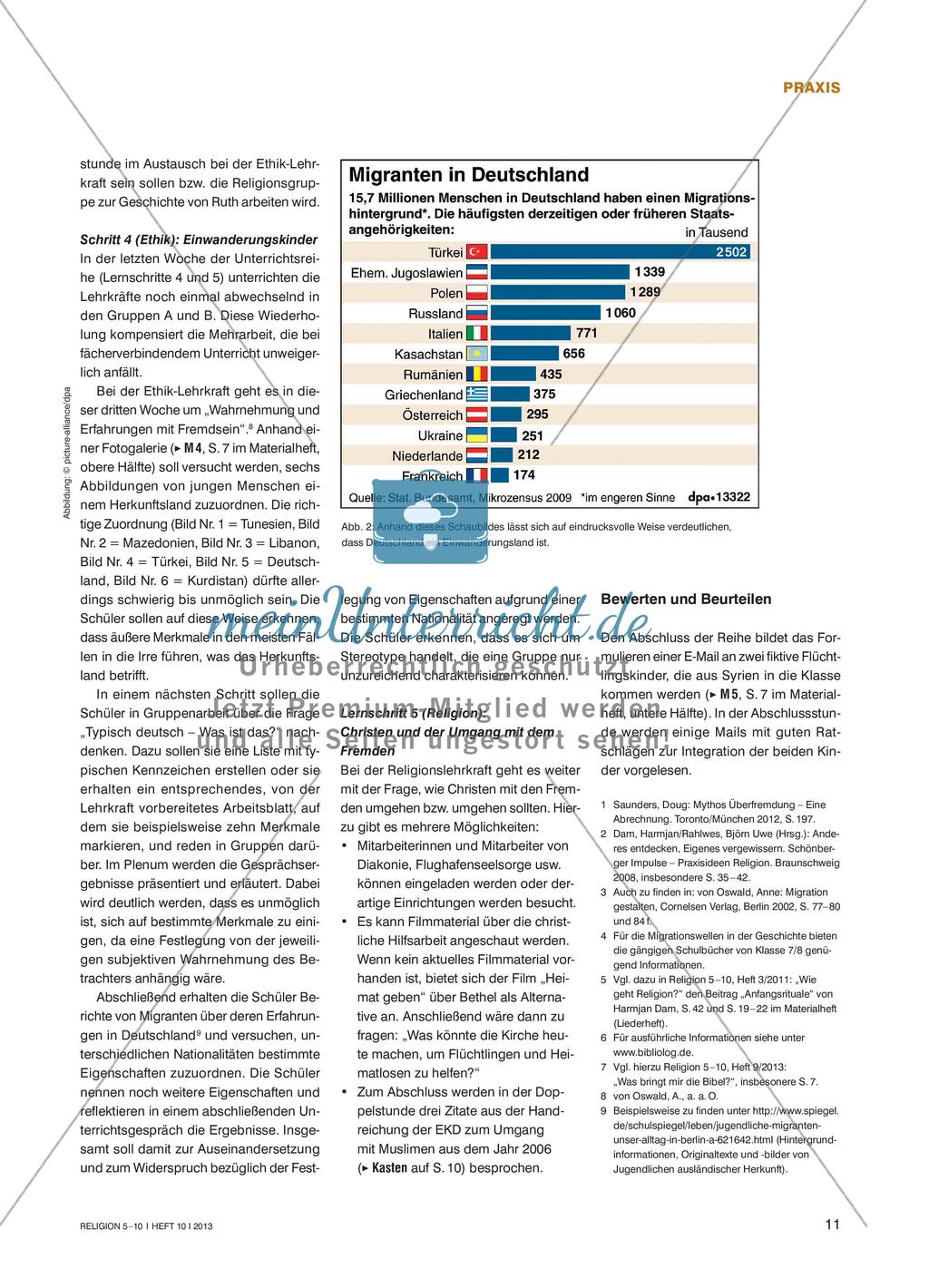Der Andere bin ich - Der Umgang mit dem Fremden in einer multikulturellen und multireligiösen Gesellschaft Preview 4