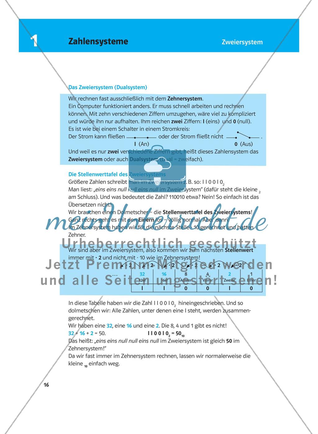 Zahlensysteme Preview 7