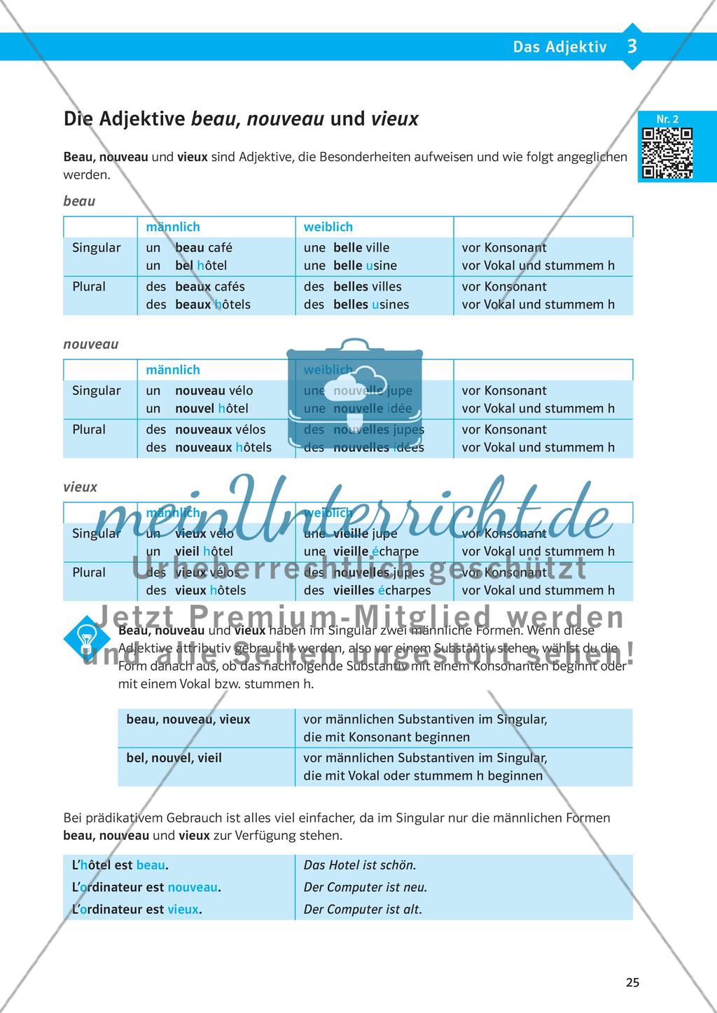 Das Adjektiv Preview 5