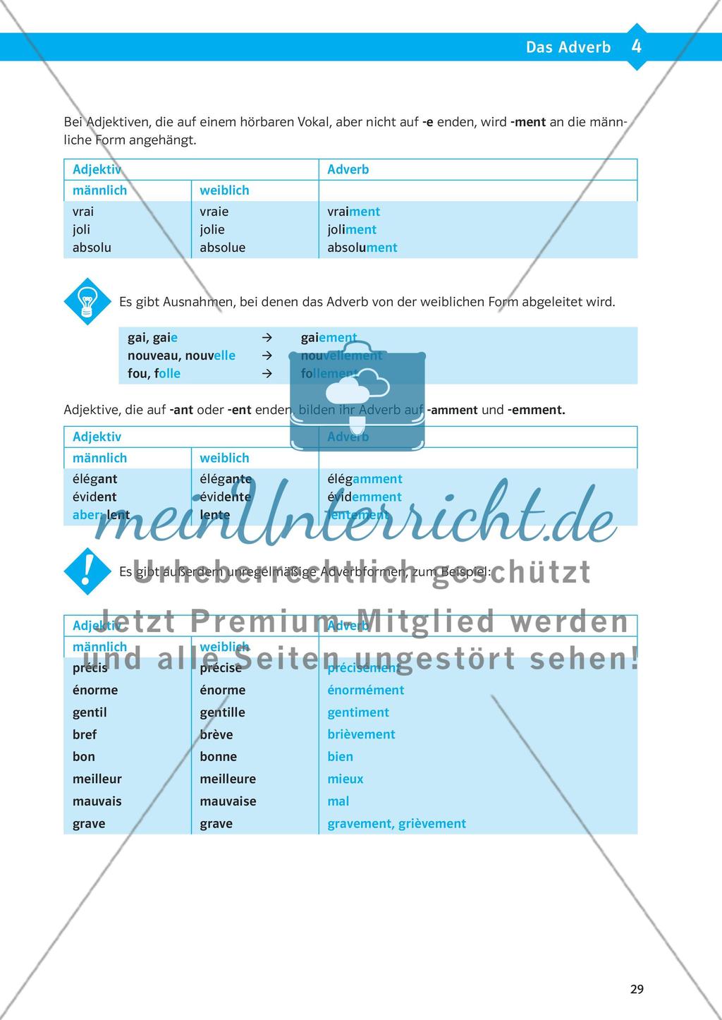 Das Adverb Preview 2
