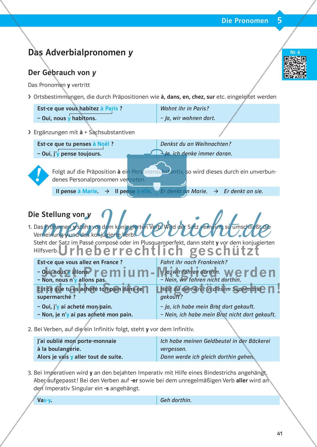 Die Pronomen Preview 10