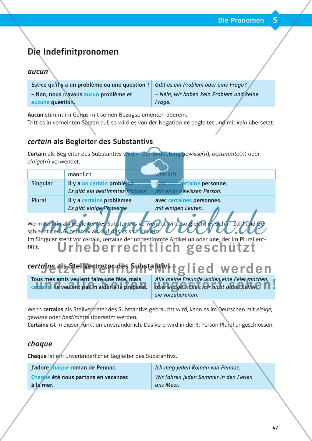 Die Pronomen Preview 16