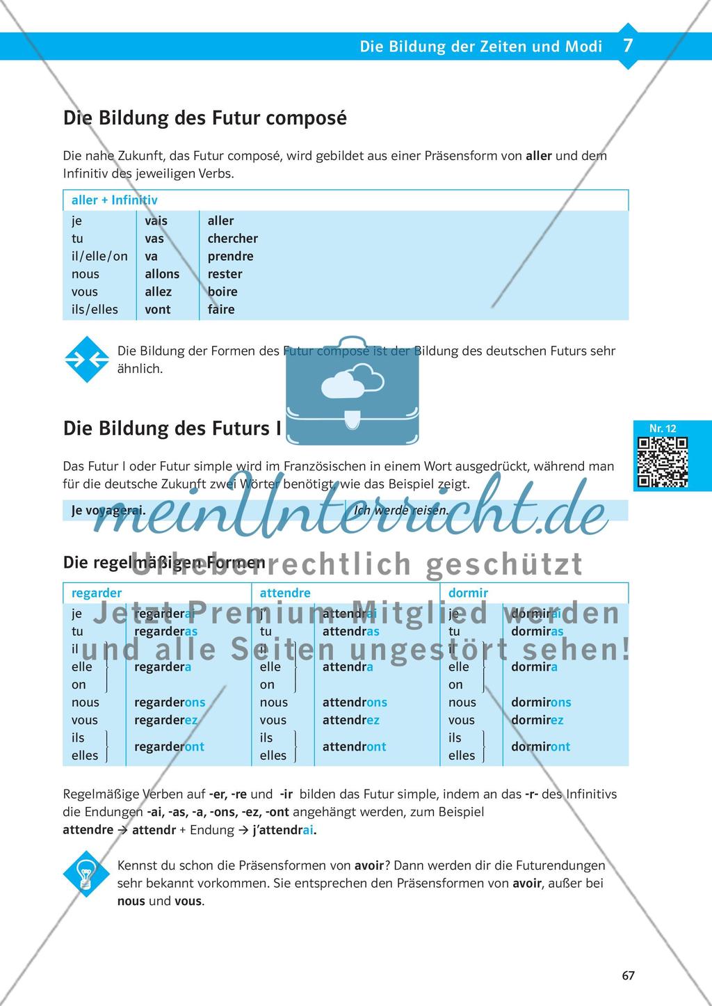 Bildung der Zeiten und Modi Preview 14