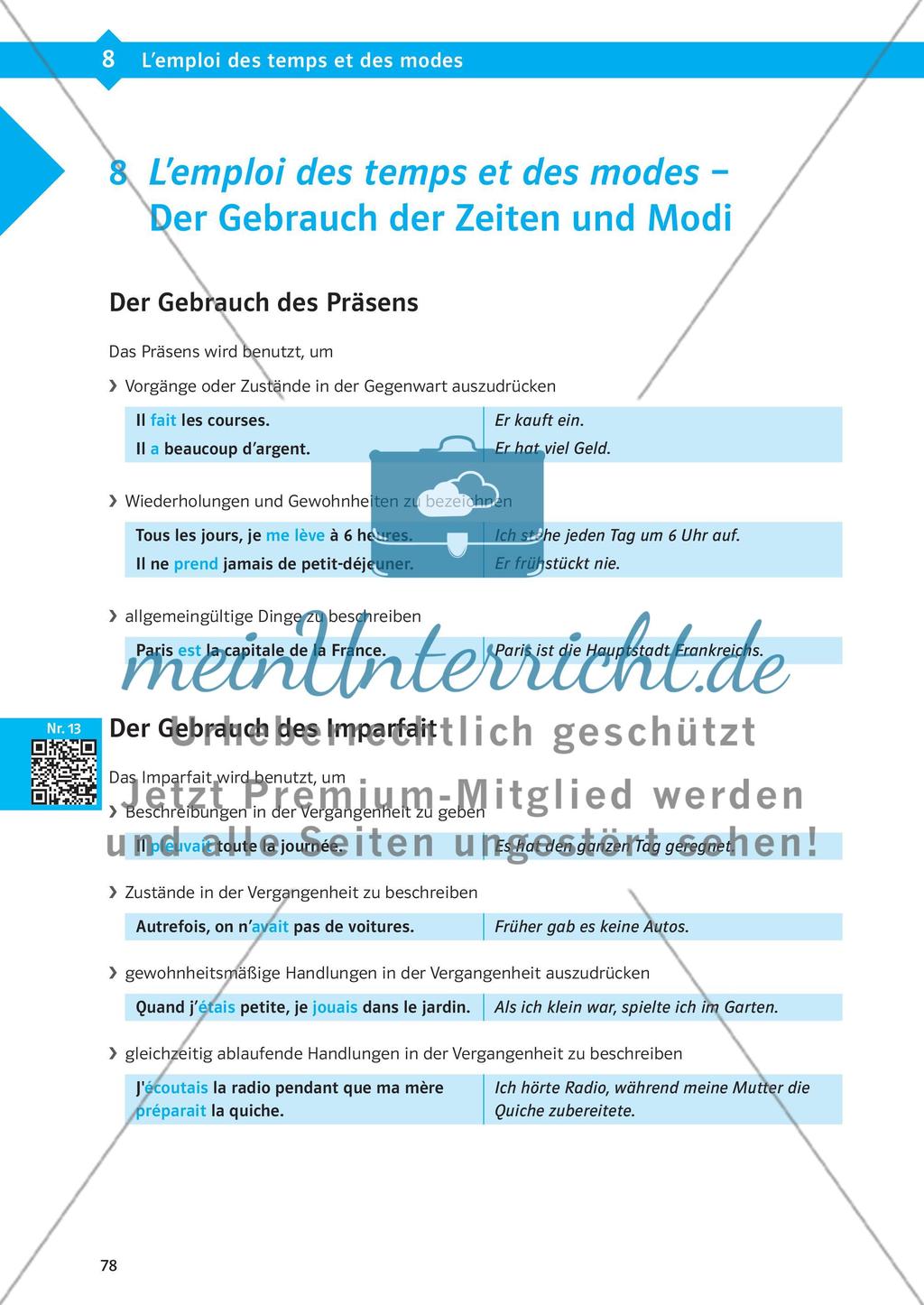 Gebrauch der Zeiten und Modi Preview 1