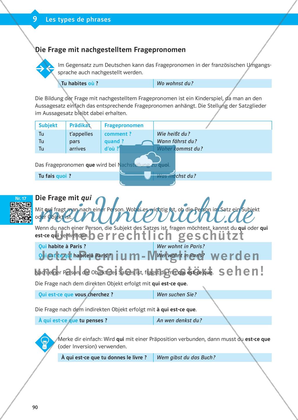 Satzarten Preview 3