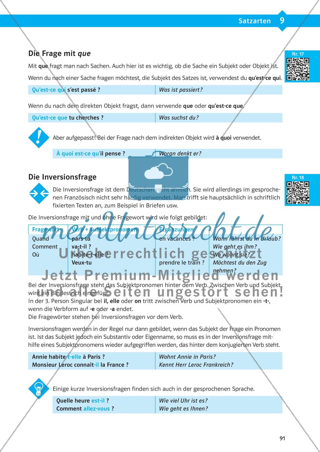 Satzarten Preview 4
