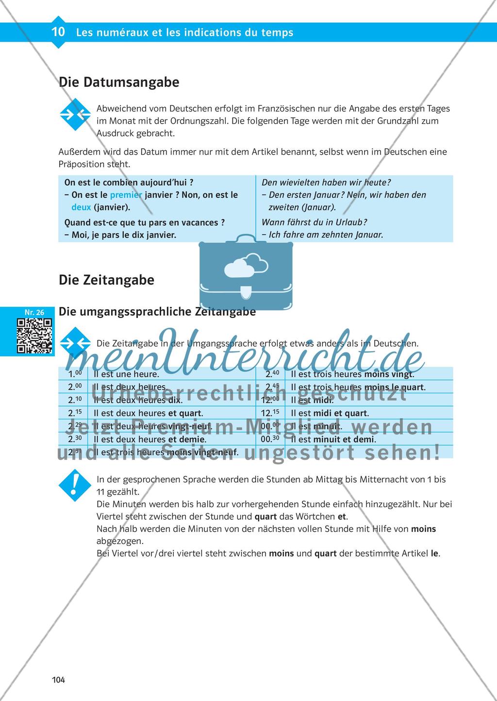 Zahlen und Zeitangaben Preview 6