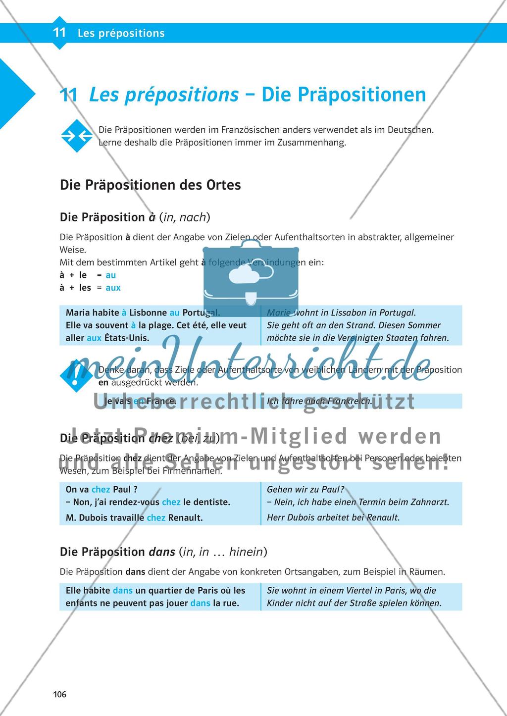 Die Präpositionen Preview 1