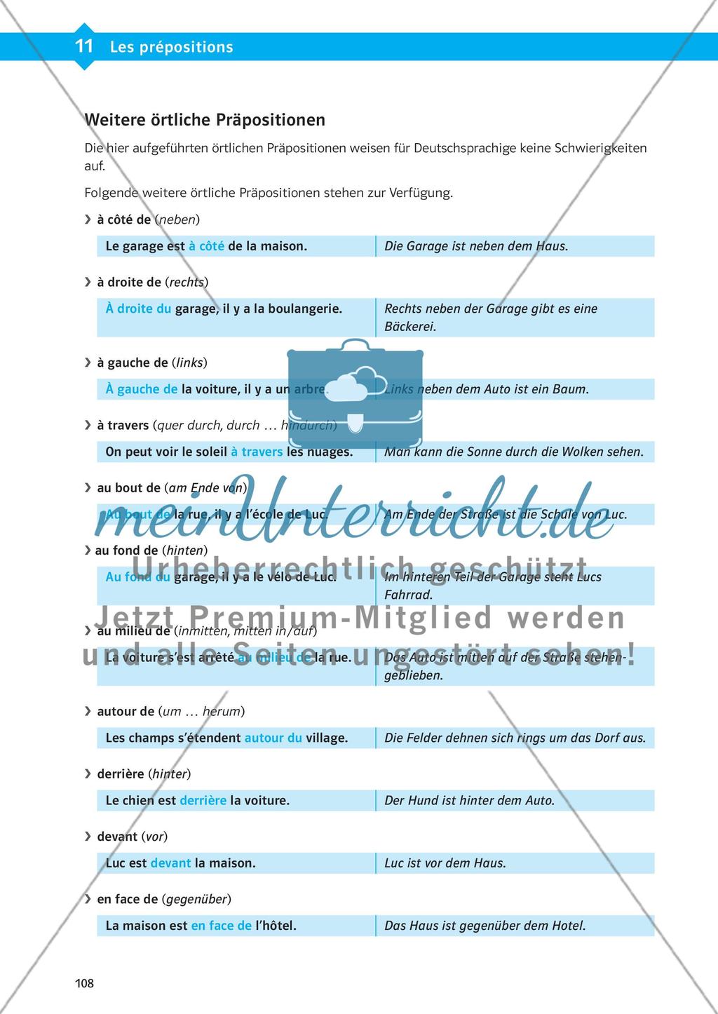 Die Präpositionen Preview 3