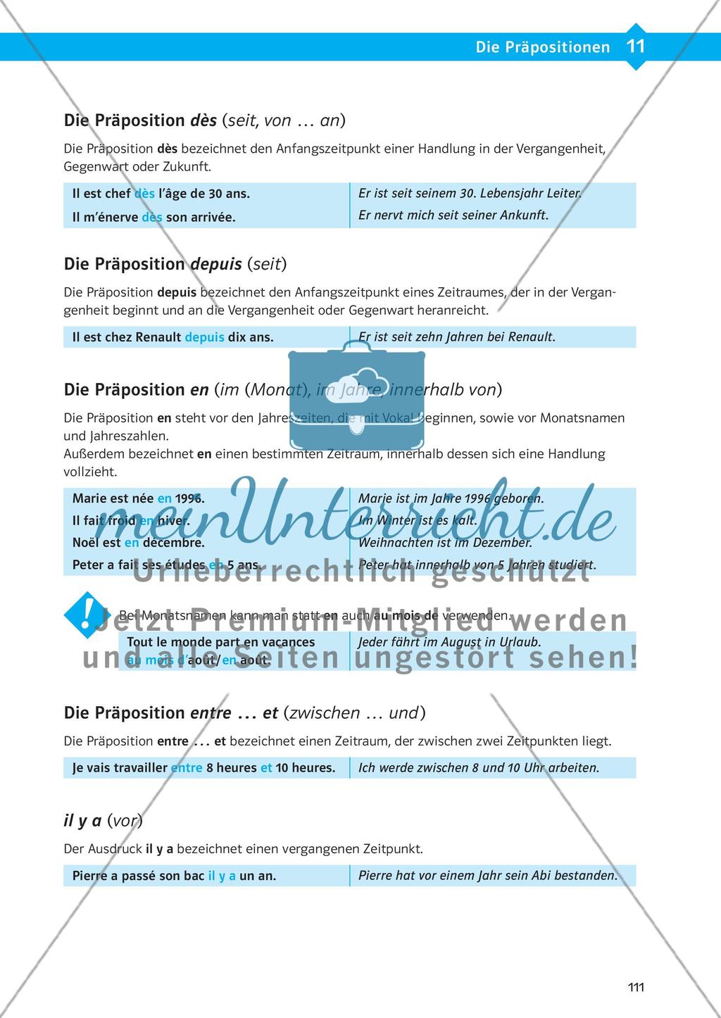 Die Präpositionen Preview 6