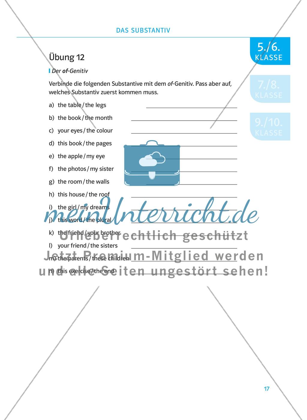 Das Substantiv Preview 8